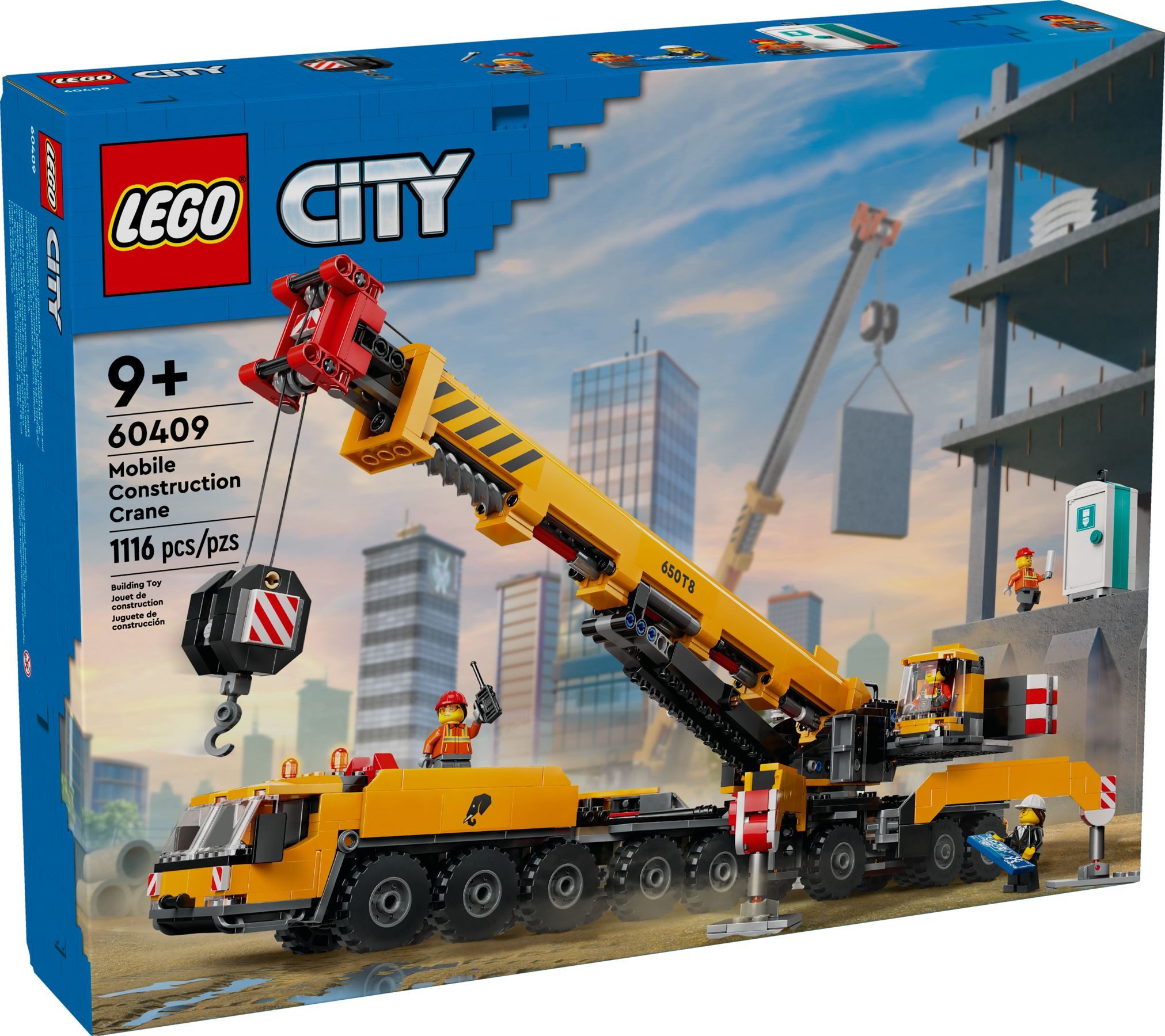 LEGO® LEGO® City 60409 Mobiler Baukran Spielbausteine