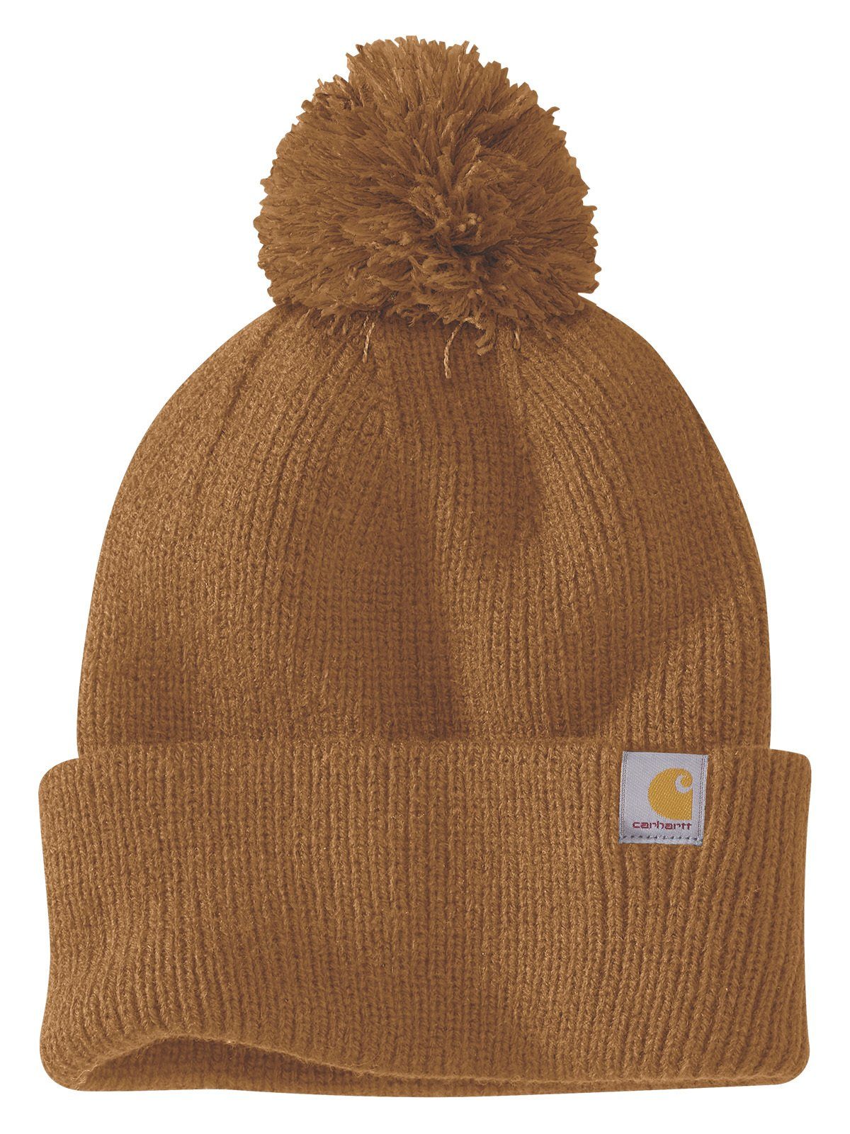 Carhartt Bommelmütze Carhartt Knit Pom carhartt brown