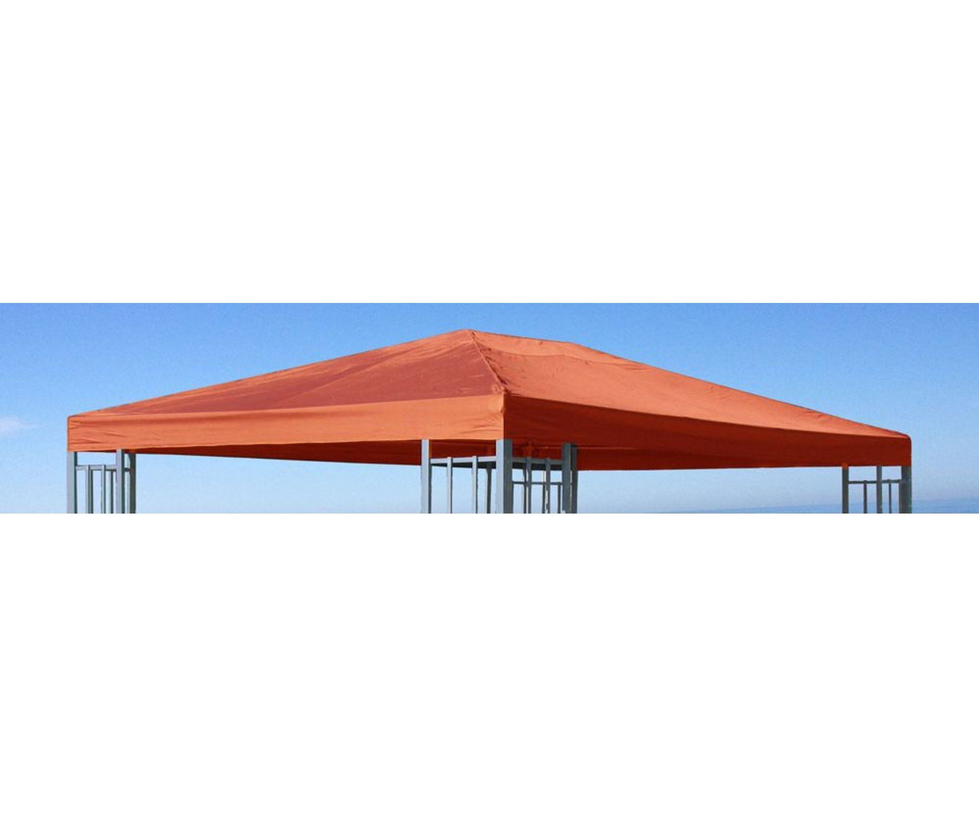 Grasekamp Pavillon Ersatzdach Aluoptik Pavillon 3x4m