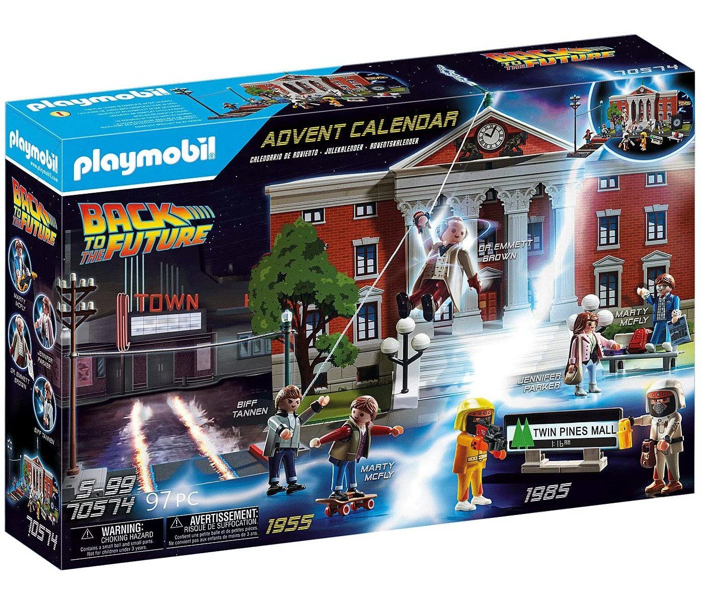 Playmobil® Календарі 70574 Back to the Future, mit Charakteren aus den Jahren 1955 und 1985
