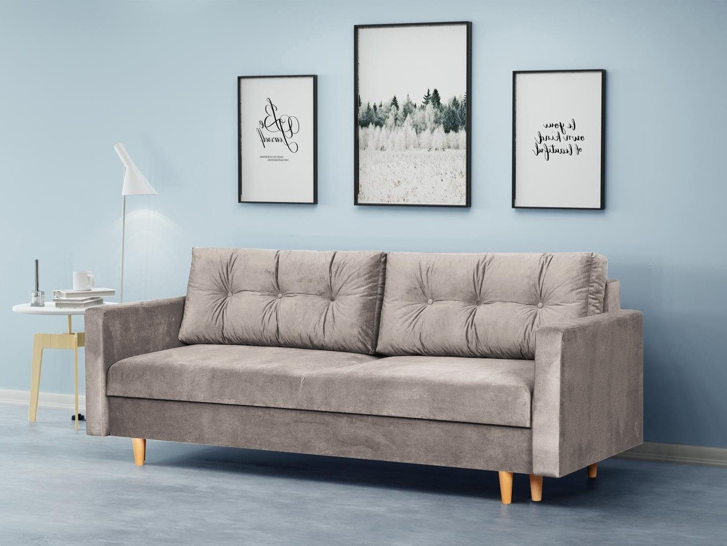 Beautysofa Schlafsofa Sigurd, mit Schlaffunktion und günstig online kaufen