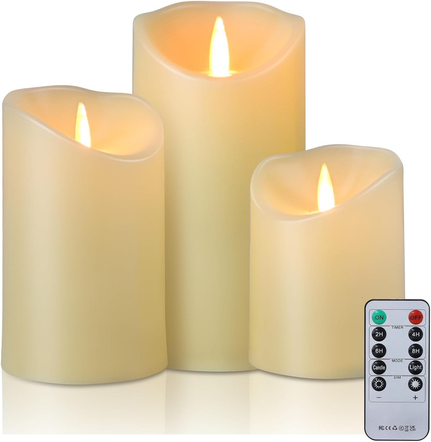 EXTSUD LED-Kerze LED Kerzen LED Flackernde günstig online kaufen