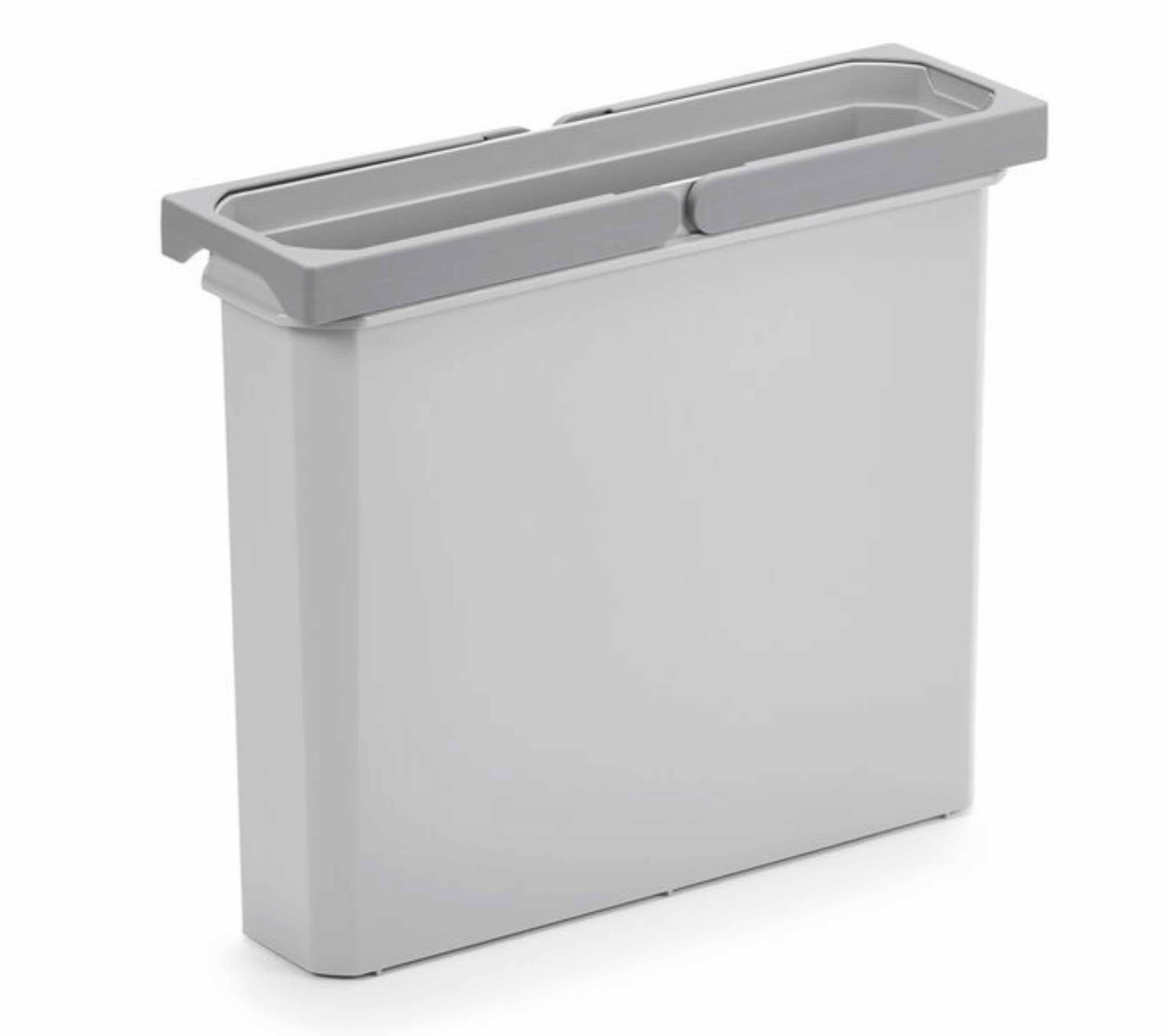Naber Einbaumülleimer NABER Cox® Systembehälter, hellgrau, 8,5 Liter