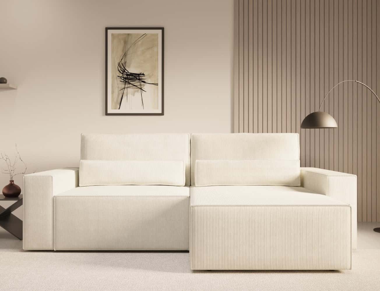 Myhomelando Ecksofa Brazil MIni, mit Schlaffunktion, Bettkasten, beidseitig montierbar
