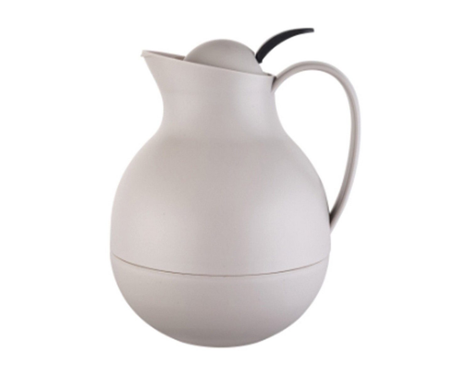 Michelino Isolierkanne Thermokanne "Alythia" Thermoskanne Isolierflasche, 1 l, Einhand-Ausguss, ergonomischer Griff