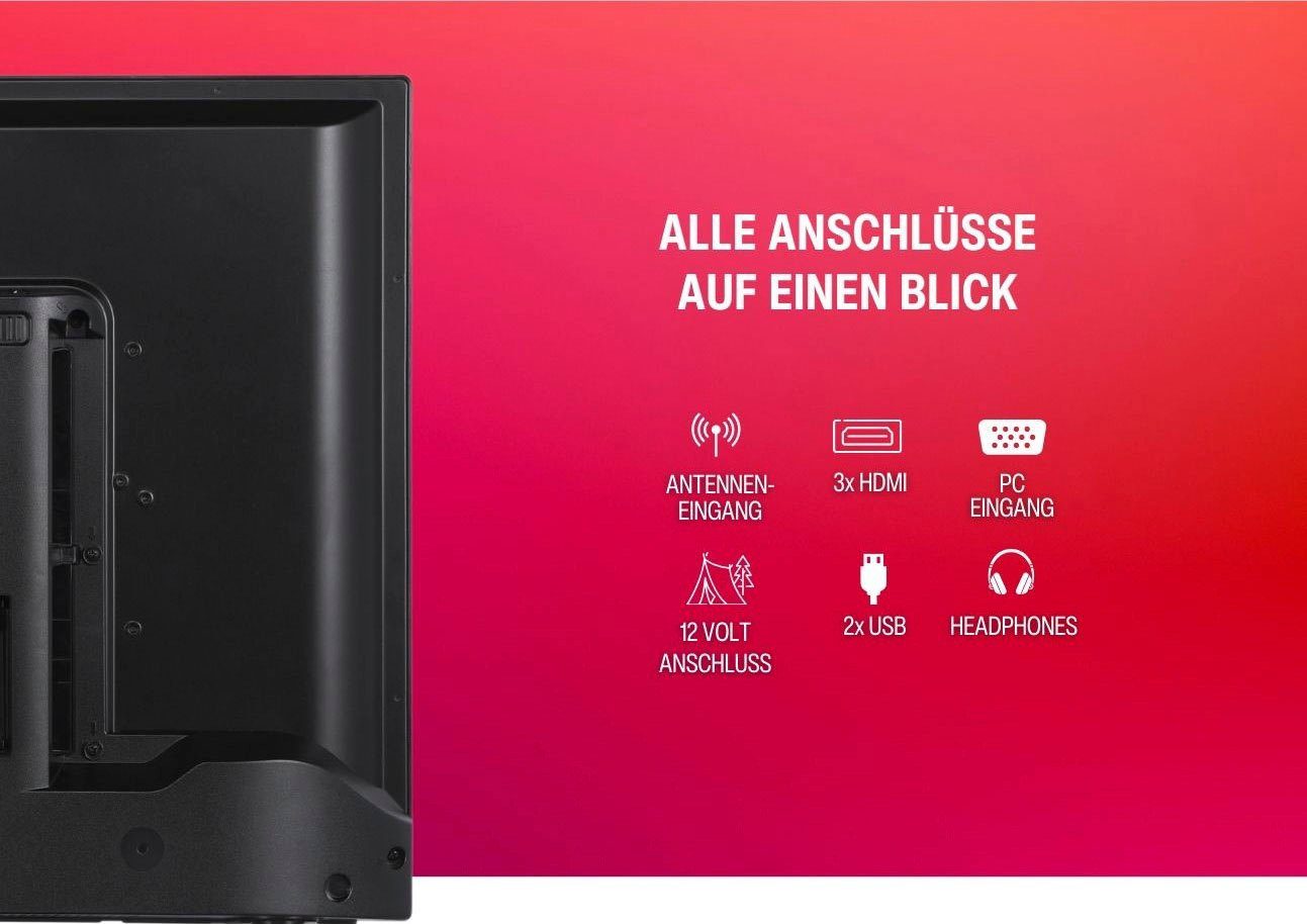 12V-Anschluss) Fernseher Telefunken (80 LCD-LED Smart-TV, Zoll, HD-ready, D32H554M1CWVI cm/32