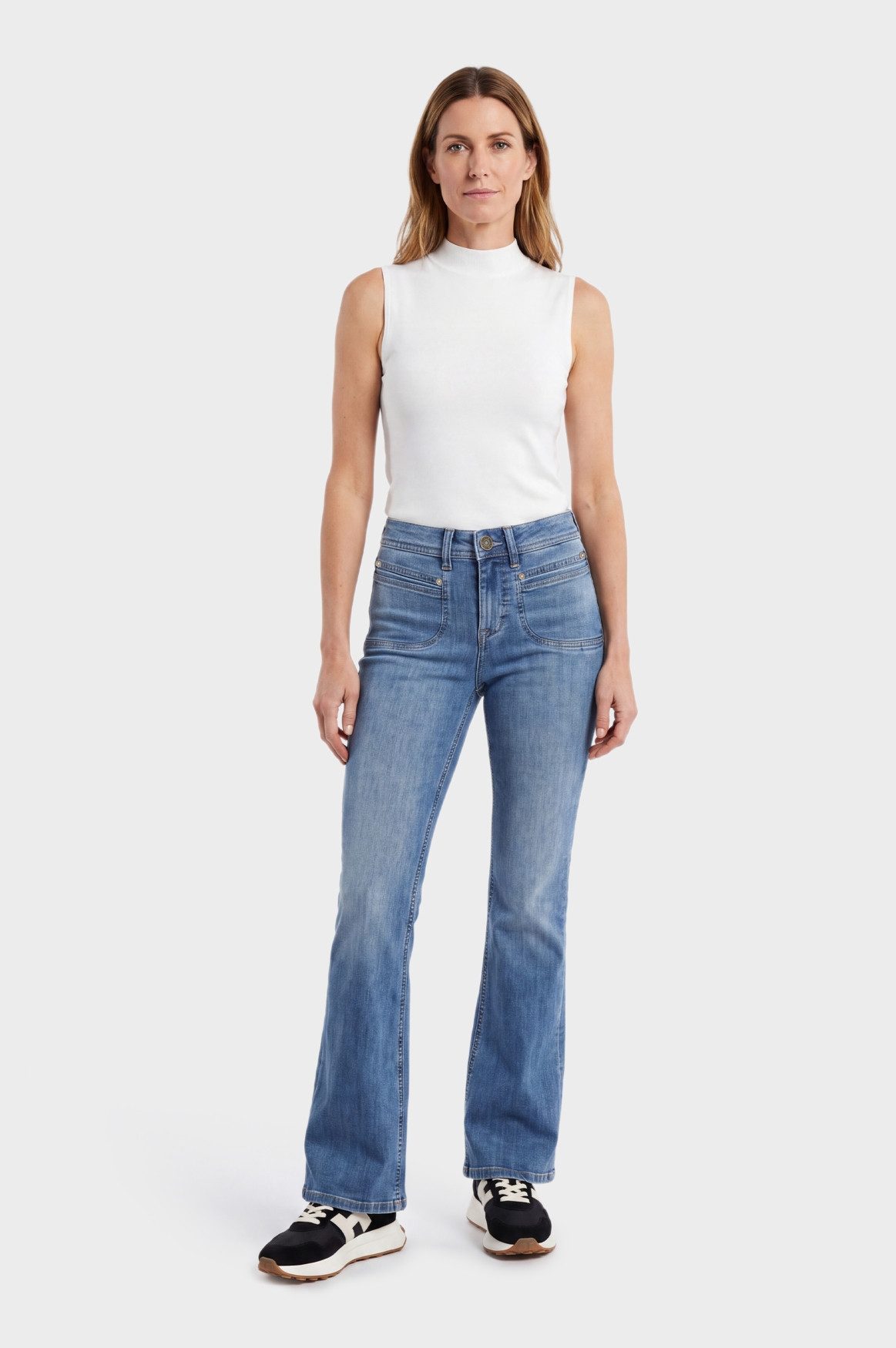 Miracle of Denim Bootcut-Jeans Mary Flared