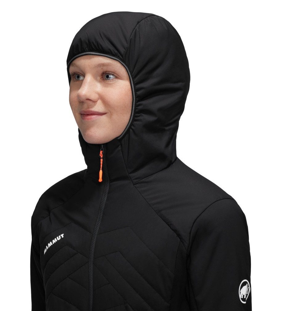 Mammut Allwetterjacke Isolationsjacke Rime Light IN Flex Hooded (leicht, windabweisend)