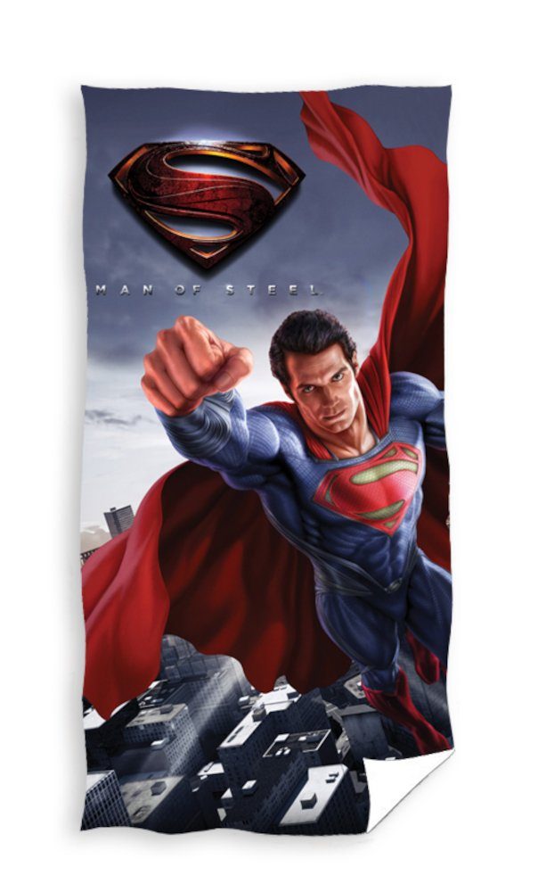 DC Comics Strandtuch Superman Badetuch Handtuch Strandtuch 70 x 140 cm, bedruckt