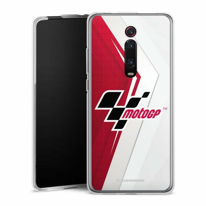 DeinDesign Handyhülle MotoGP Logo Motorsport Logo Grey and Red Xiaomi Mi 9T Pro Silikon Hülle Bumper Case Handy Schutzhülle