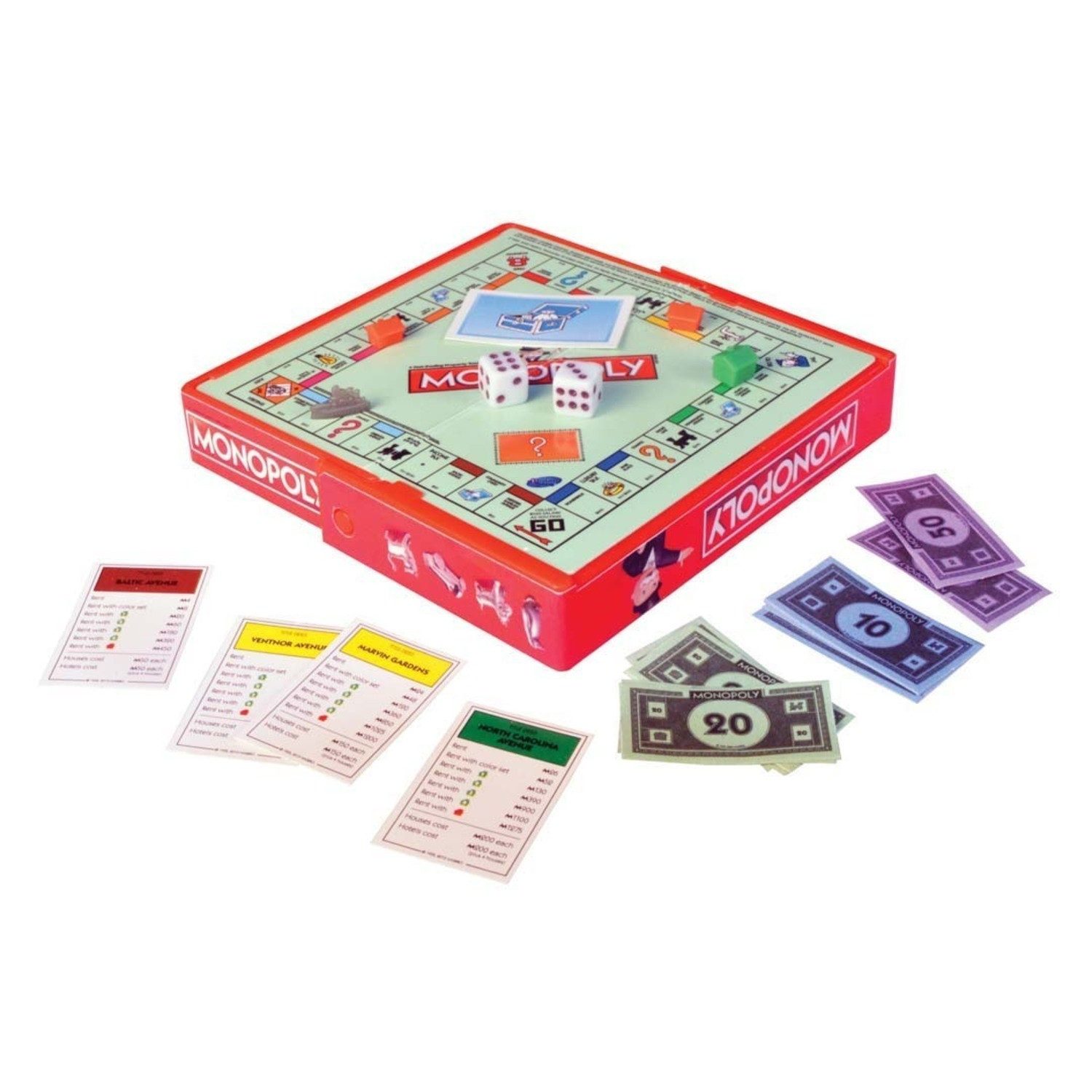 Invento Spiel Mini Monopoly Gesellschaftsspiel