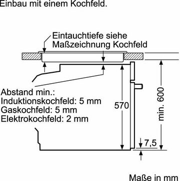 NEFF Elektro-Herd-Set XED442A, mit 2-fach-Teleskopauszug, CircoTherm® Heißluftsystem