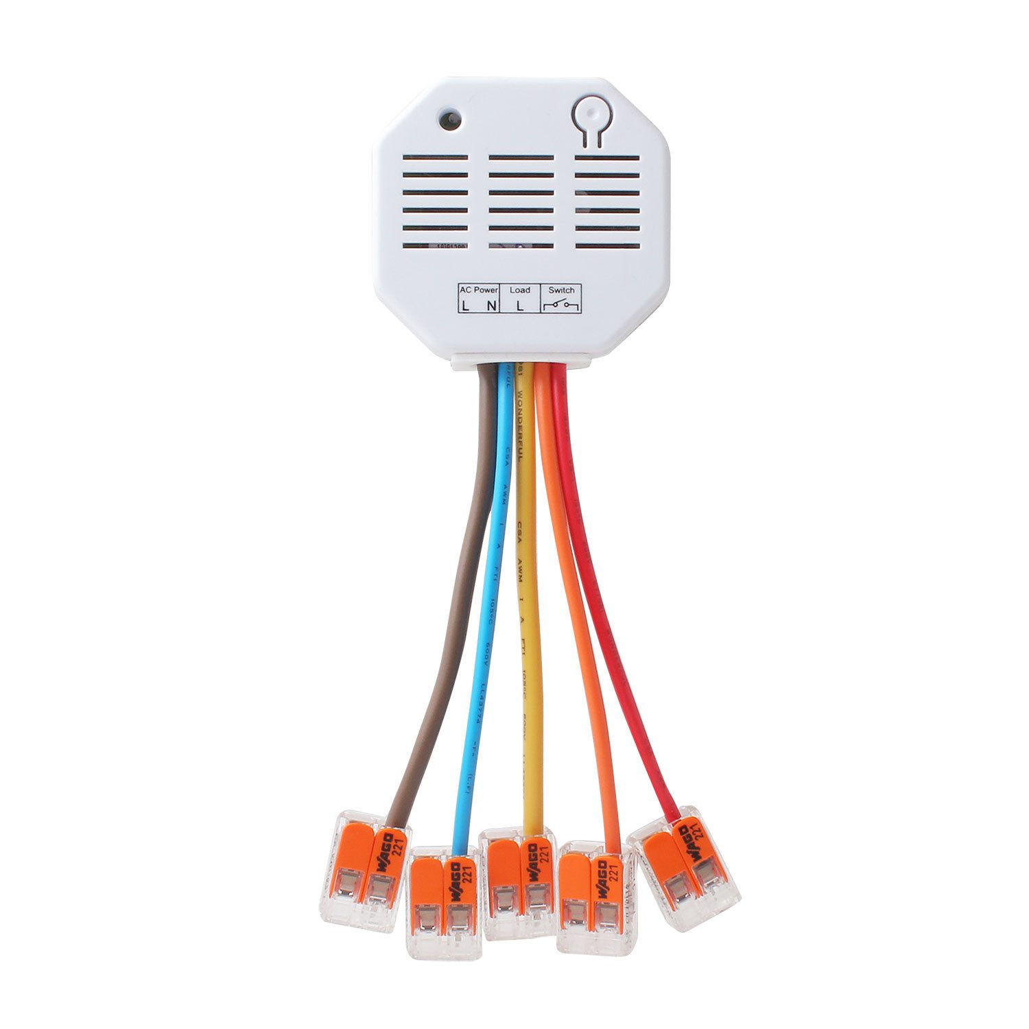 LUPUS ELECTRONICS Unterputzrelais mit Stromzähler V3 Gefahrenmeldeanlage (Kann den Alarmstatus an BUS-Systeme weitergeben)