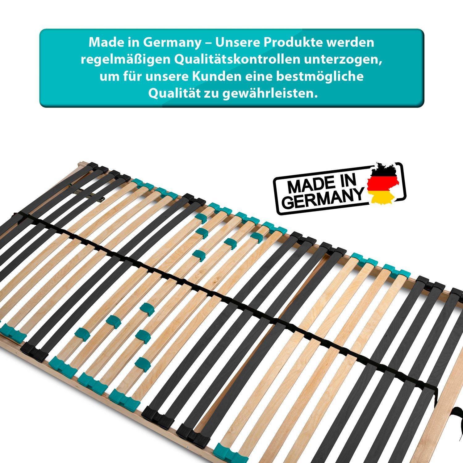 Lattenrost, Coemo, Kopfteil manuell verstellbar, Fußteil nicht verstellbar, DRÖMSON 100x200, Kopfteil verstellbar, preisgünstiger Bausatz