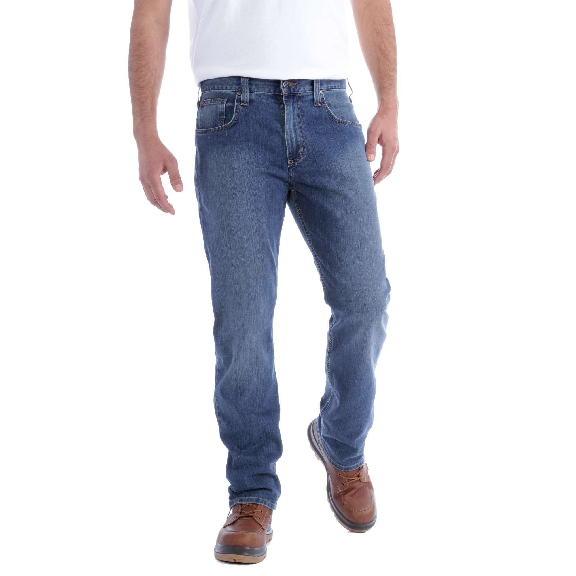 Carhartt Stretch-Jeans RUGGED FLEX RELAXED STRAIGHT JEAN (1-tlg)