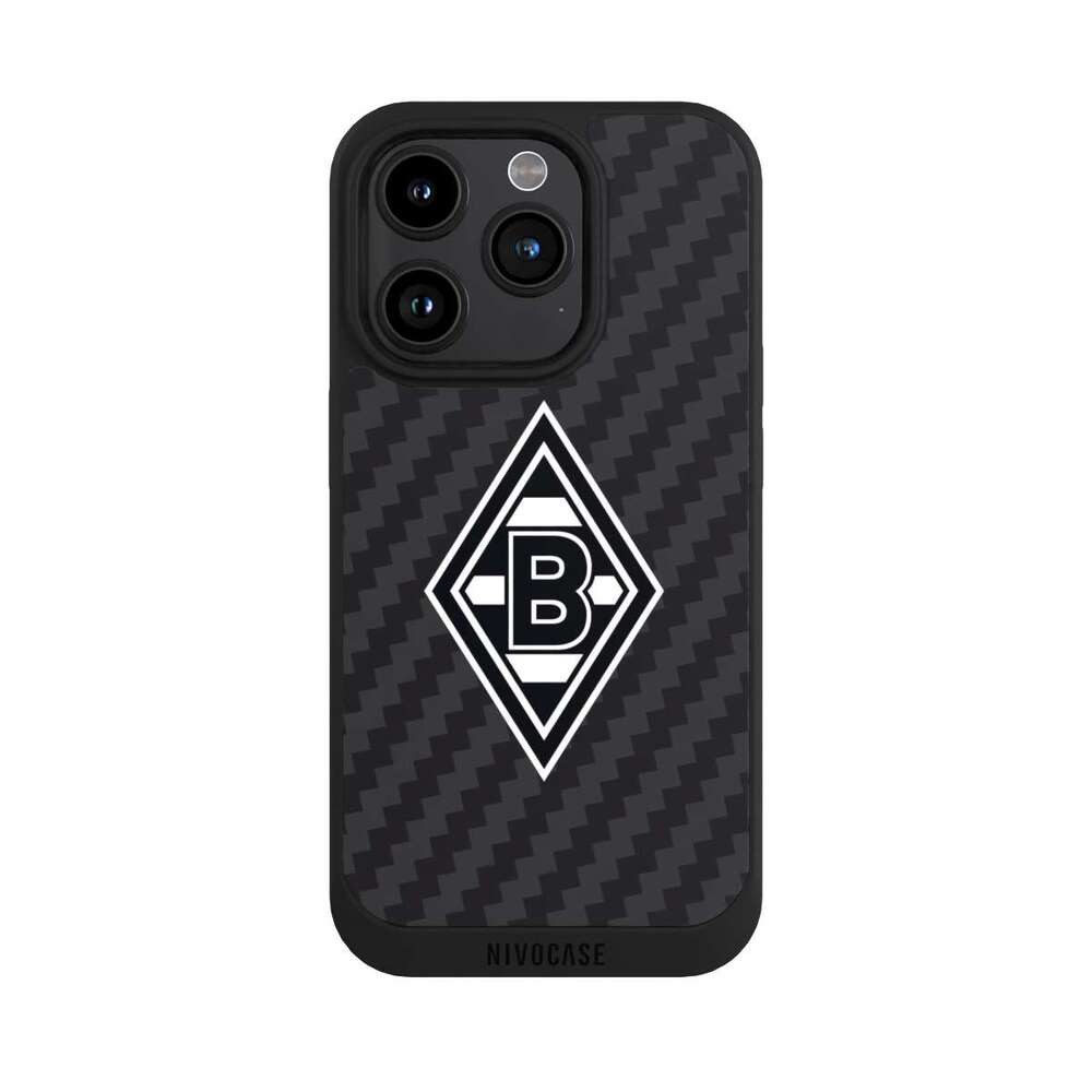 Handyhülle Gladbach Borussia Mönchengladbach Carbon Borussia Raute Carbon