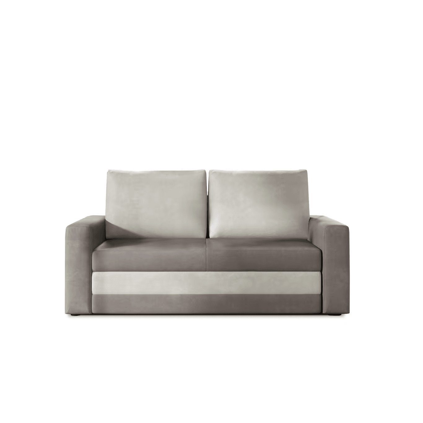 MOEBLO Schlafsofa IVO, Sofa Couch für Wohnzimmer Federkern Sofagarnitur Polstersofa Kindersofa Jugendsofa