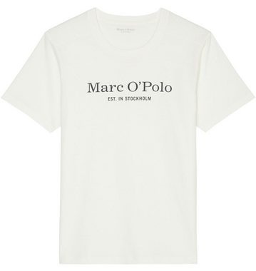 Marc O'Polo T-Shirt mit Logo-Print vorn