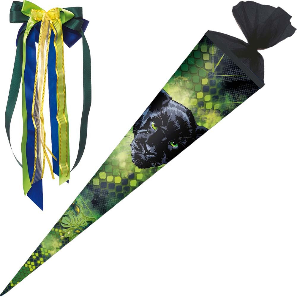 Herlitz Schultüte 70 cm gefüllt Panther