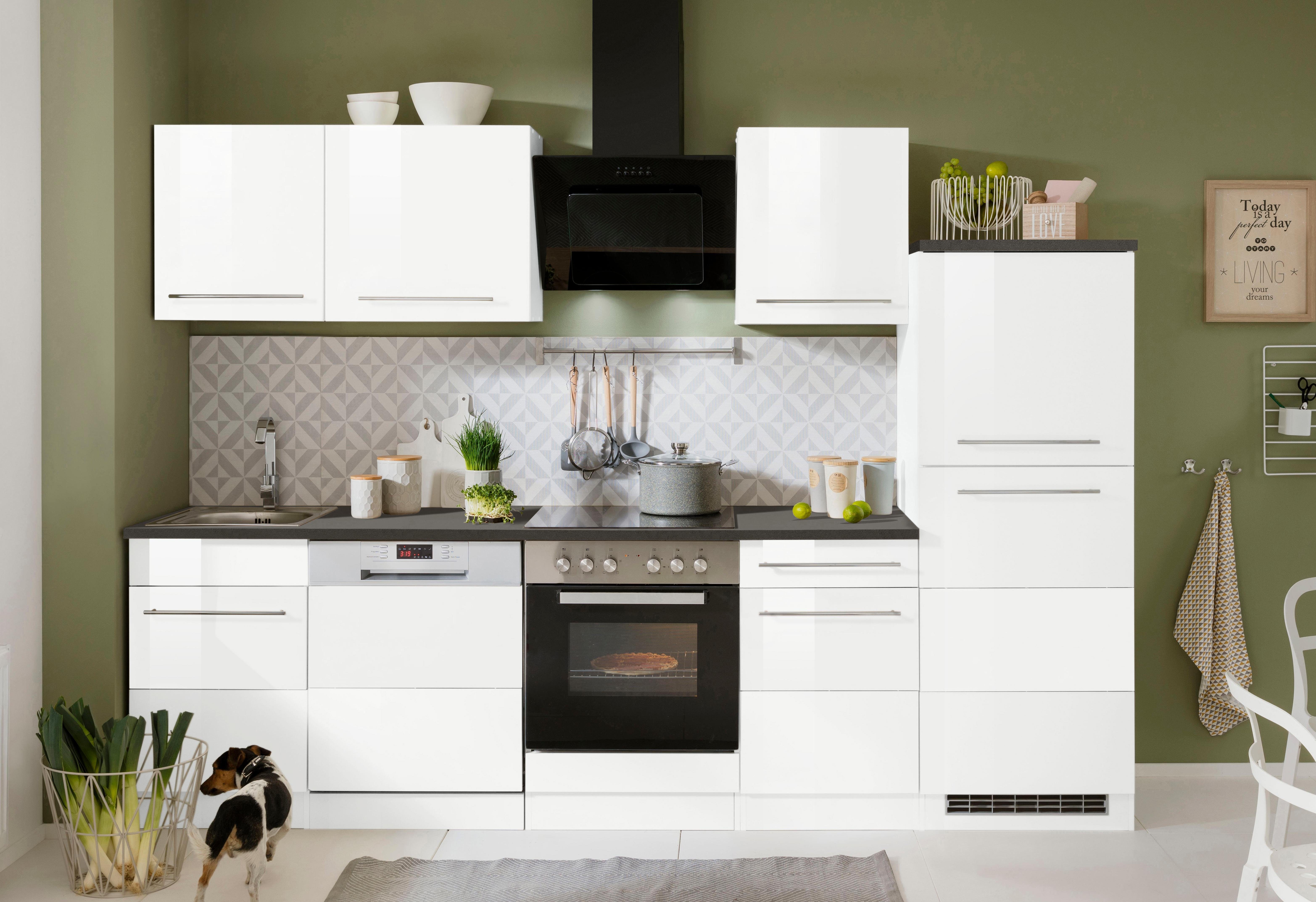 KOCHSTATION Küchenzeile KS-Trient, Breite 280 cm, günstig online kaufen