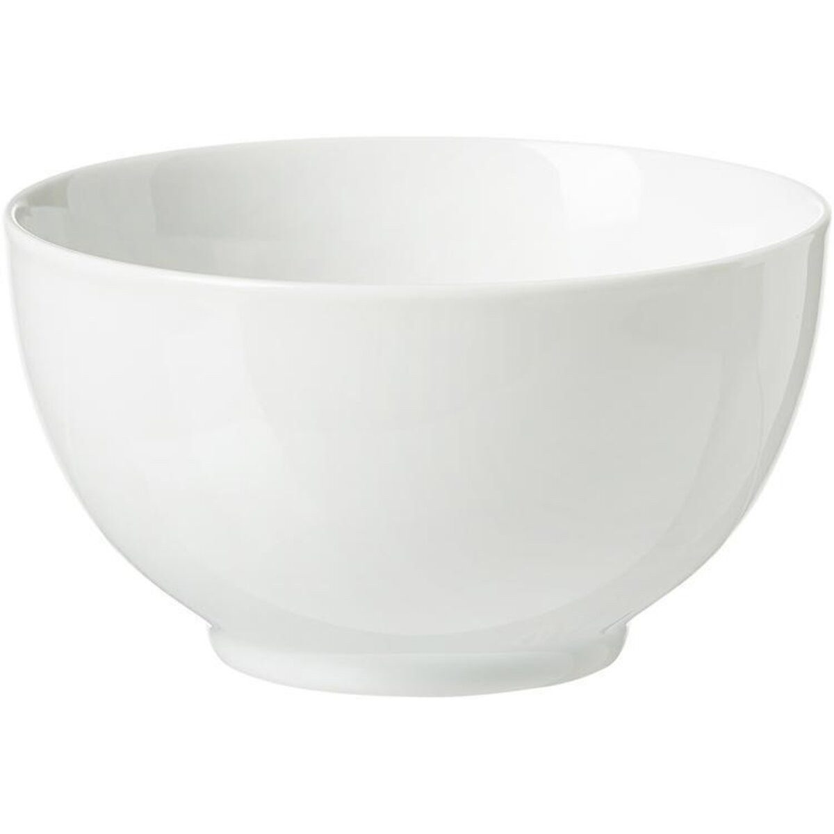 Geschirr-Set Müslischale Bianco - 850 ml Porzellan weiß 6 Stück.