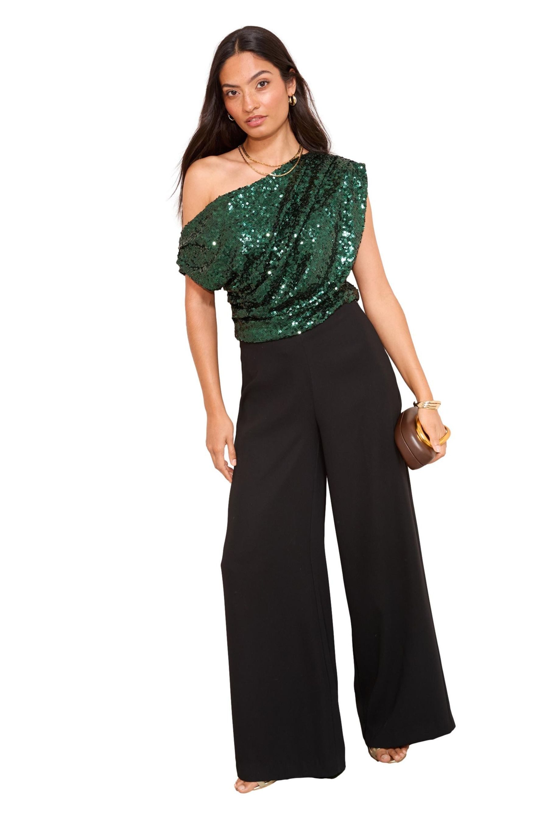 Friends Like These One-Shoulder-Top Friends Like These schulterfreies Obert günstig online kaufen