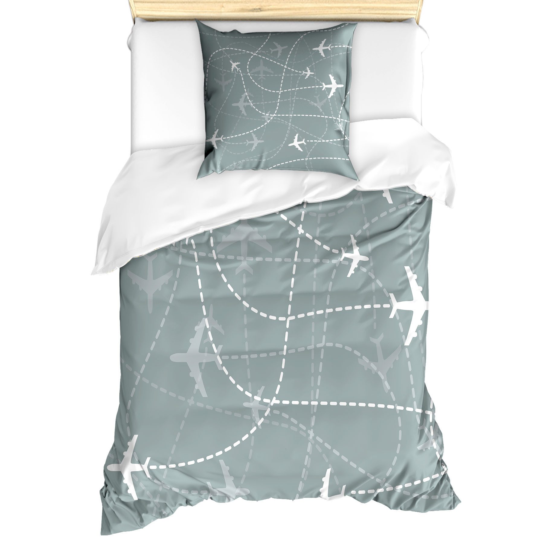 Abakuhaus Bettwäsche Milbensicher Allergiker geeignet mit Kissenbezug, Micr günstig online kaufen