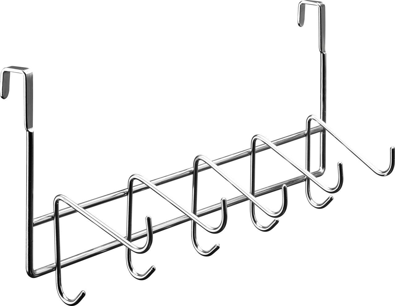 Hettich Garderobenleiste Hettich Türgarderobe 5 Doppelhaken 43,0 x 15,5 x