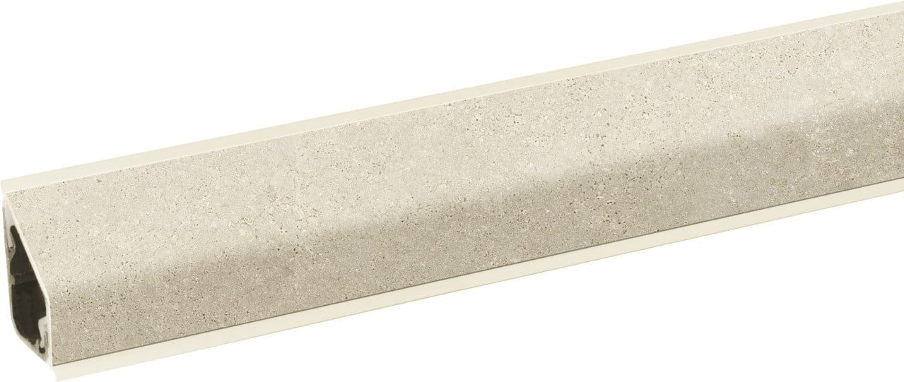 Kaindl Flooring Abschlussleiste Kaindl Wandanschlusssystem 63,5 cm 24 x 16 mm, Kunststoff
