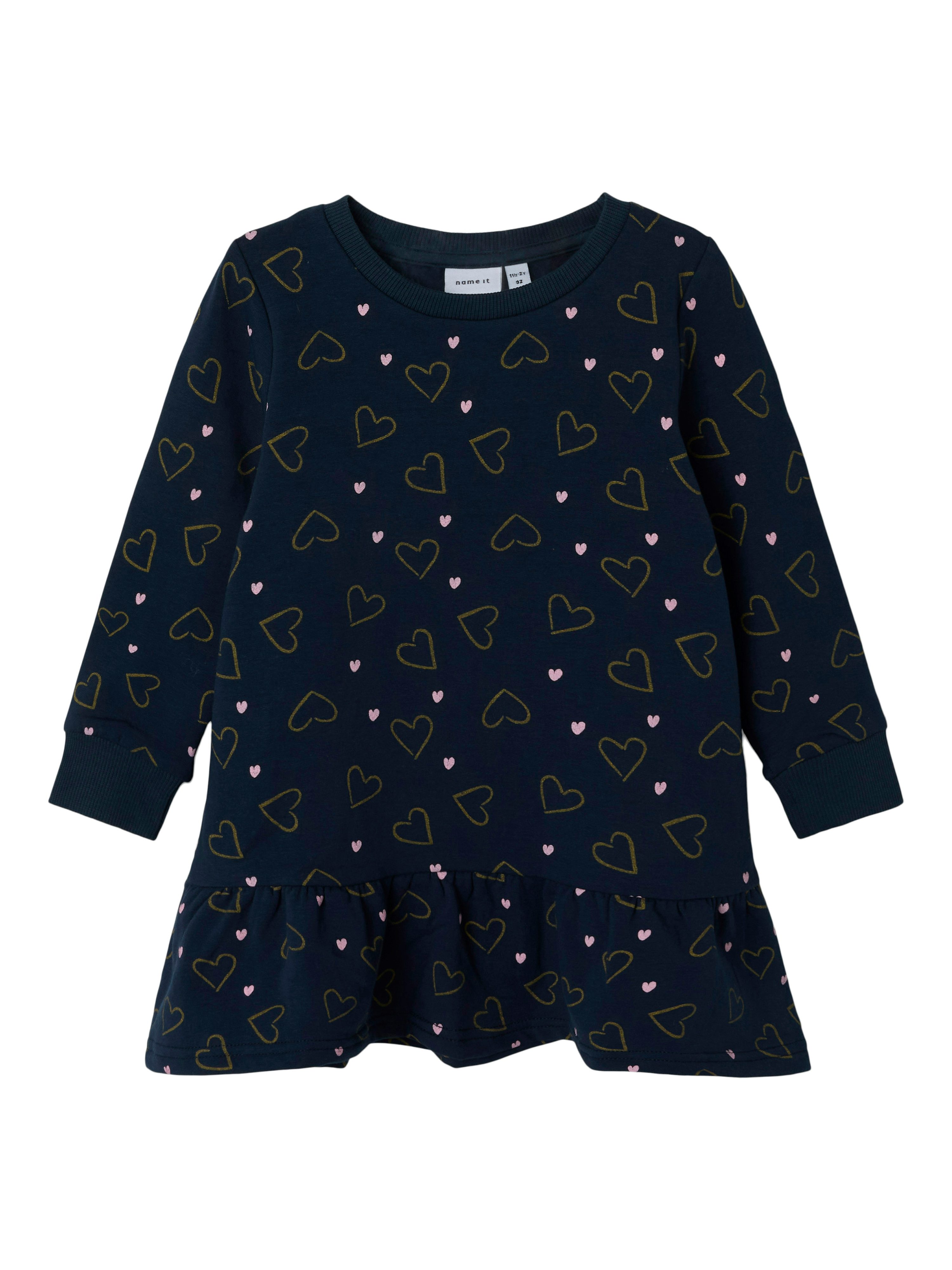 Sweatkleid NMFRUE SWEAT DRESS BRU BOX