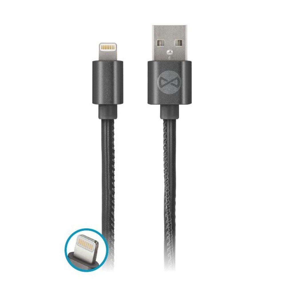 Forever USB Ladekabel Lightning oder Micro-USB Smartphone-Kabel, Lightning, Micro-USB, USB-C