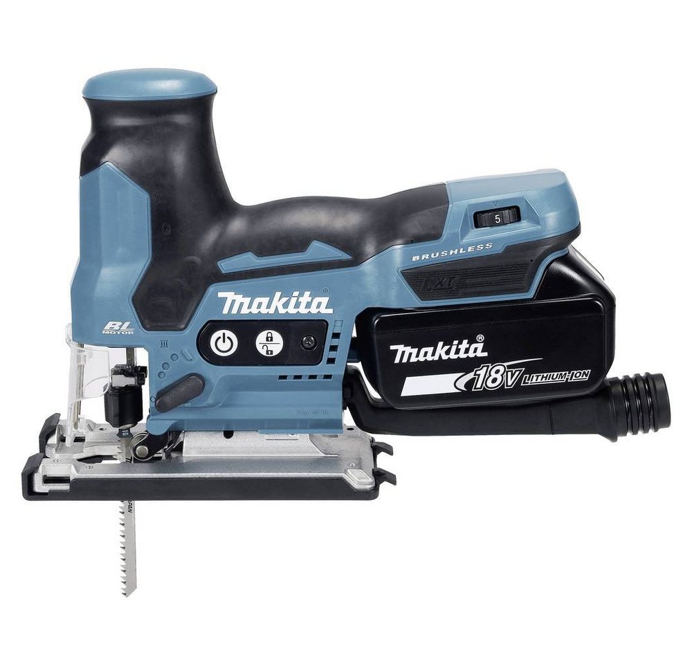 Thumbnail - Makita Stichsäge Akku-Pendelhubstichsäge 18V / 3.0 Ah, 1 Akku +, inkl. Akku, inkl. Ladegerät, inkl. Koffer