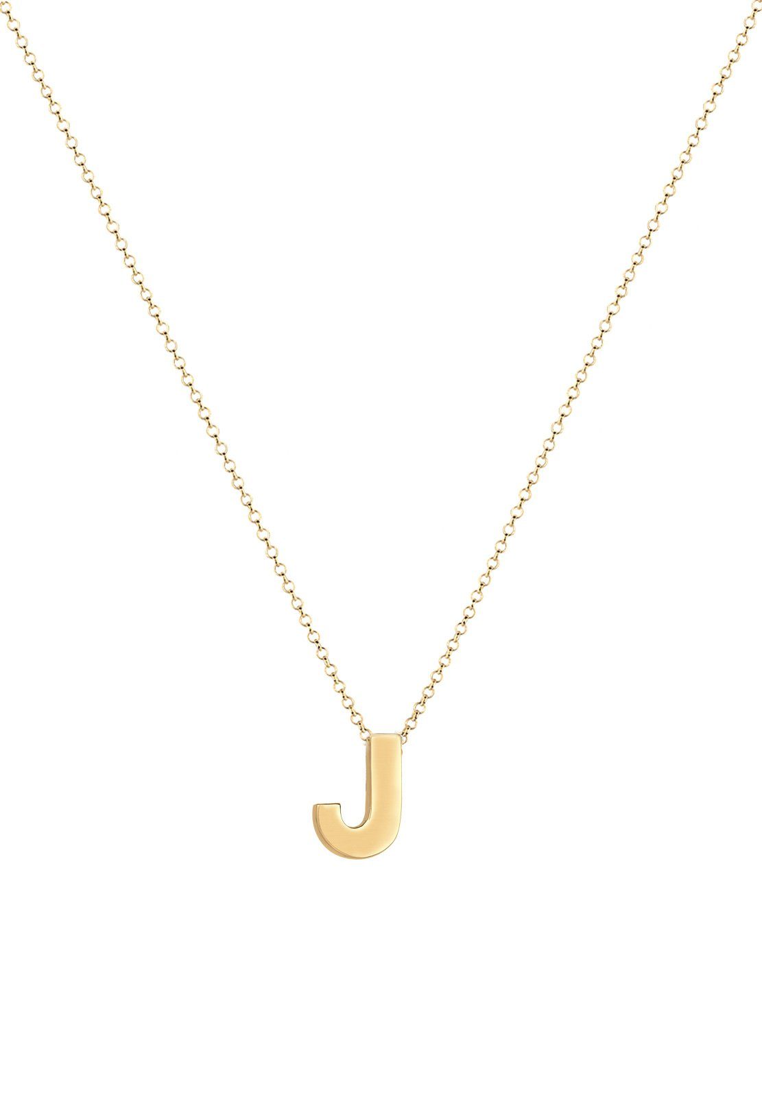 Elli Kette mit Anhänger Buchstabe J günstig online kaufen