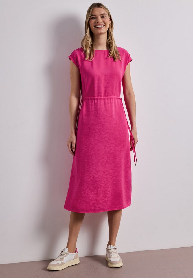 STREET ONE Midikleid in Unifarbe