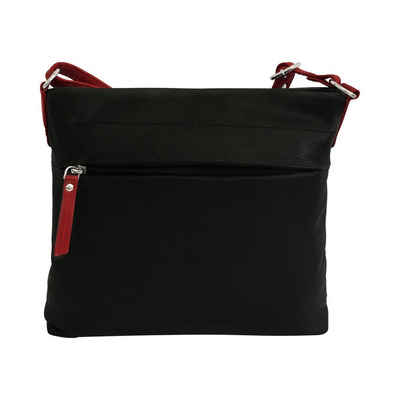 Cinino Handtasche »Samira«, Ledertasche Umhängetasche Crossbody Bag