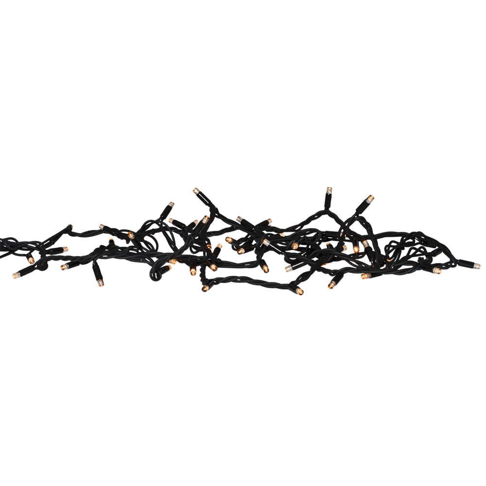 Markslöjd LED-Lichterkette Chrissline Comby 50 amberfarbene LEDs Verlängerungs-Kette