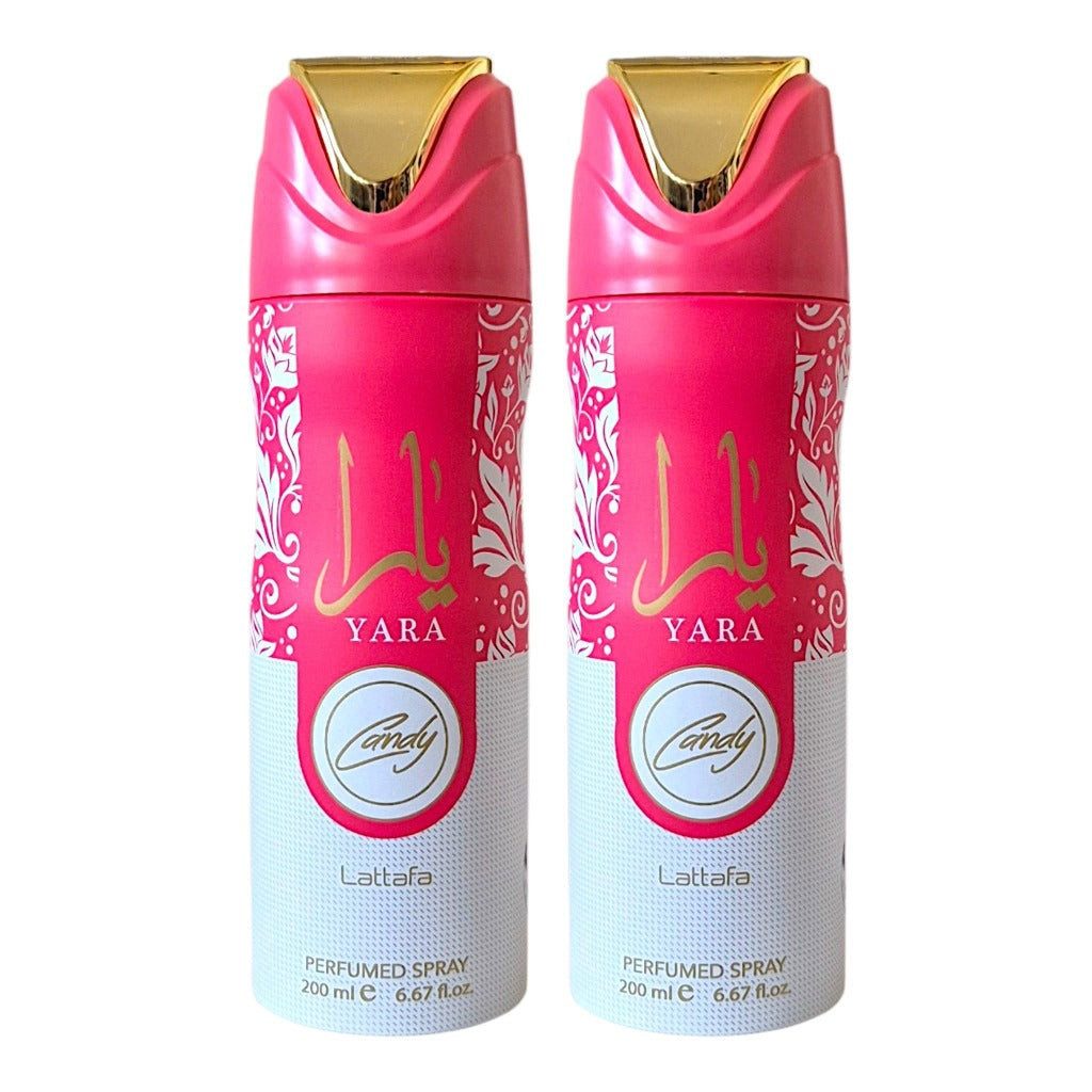 Lattafa Deo-Spray Yara Candy Deo Spray – Fruchtig Blumig