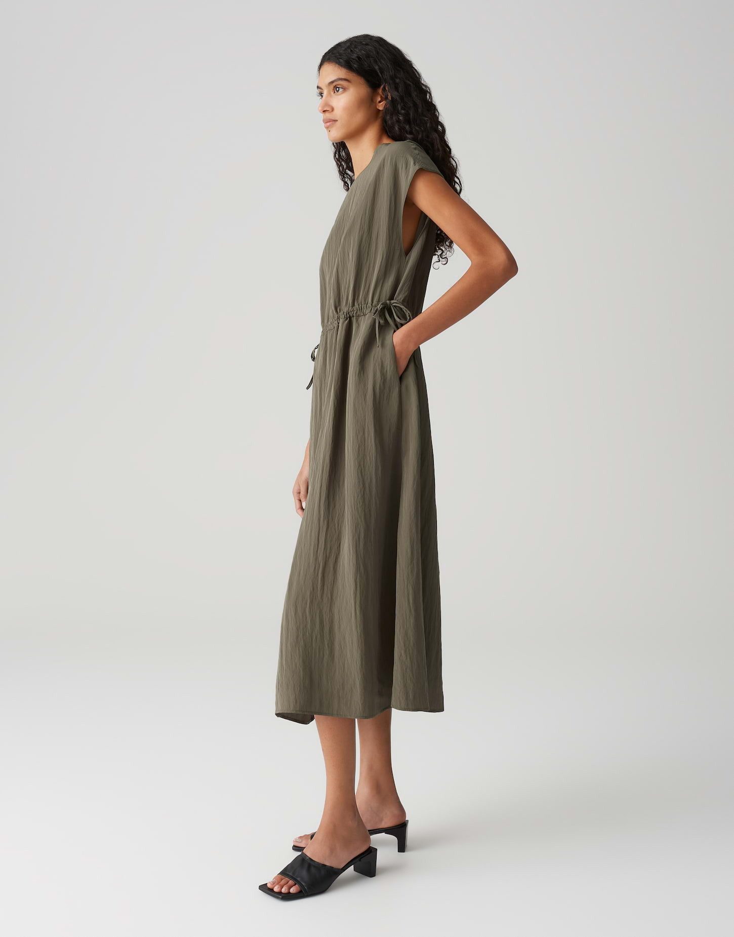 OPUS Midikleid WITRANA mit verstellbarer Taille – Bild 5 von 5