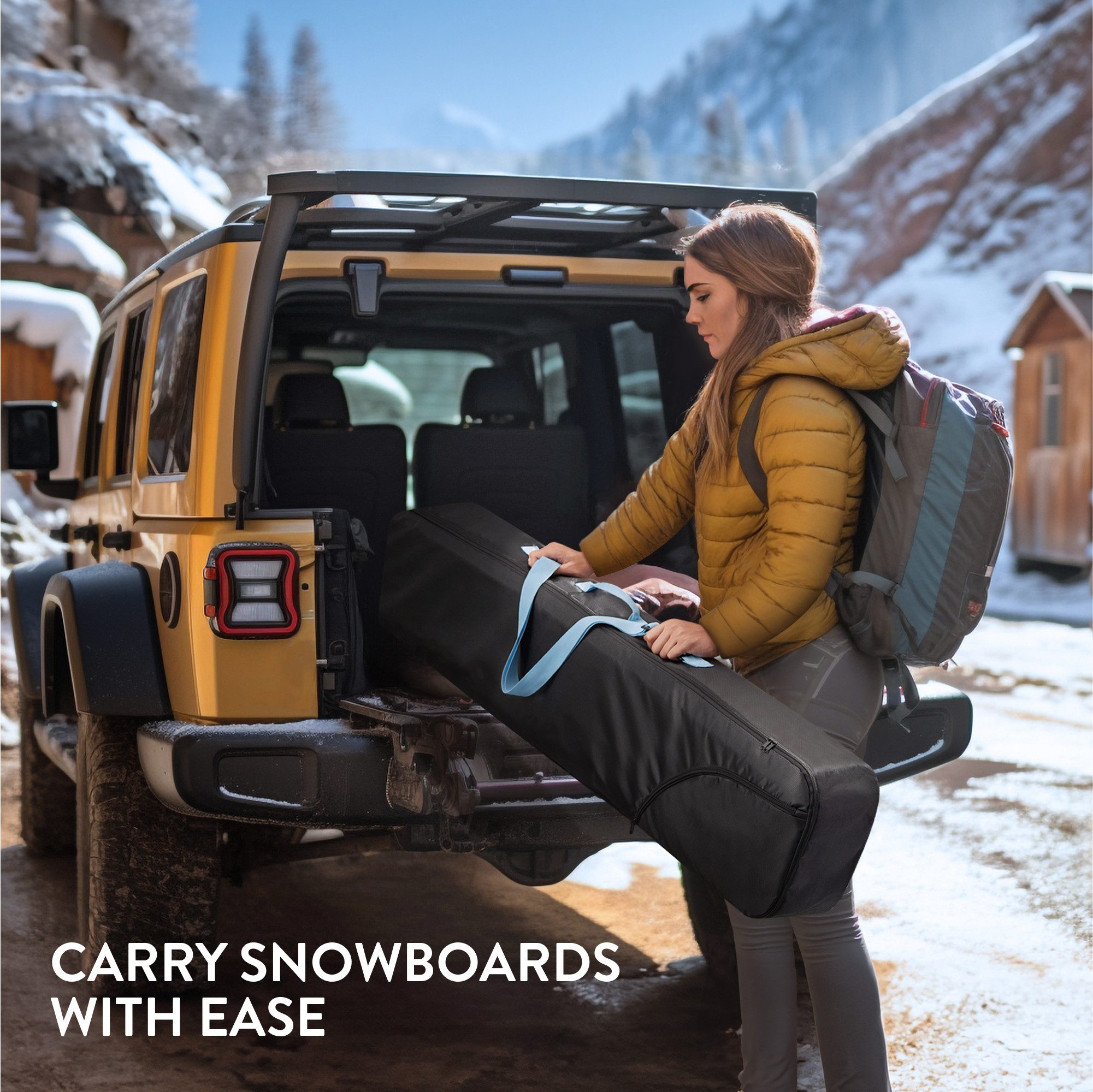 Navaris Sporttasche Navaris Snowboard Tasche - robuste Boardbag aus Polyest günstig online kaufen