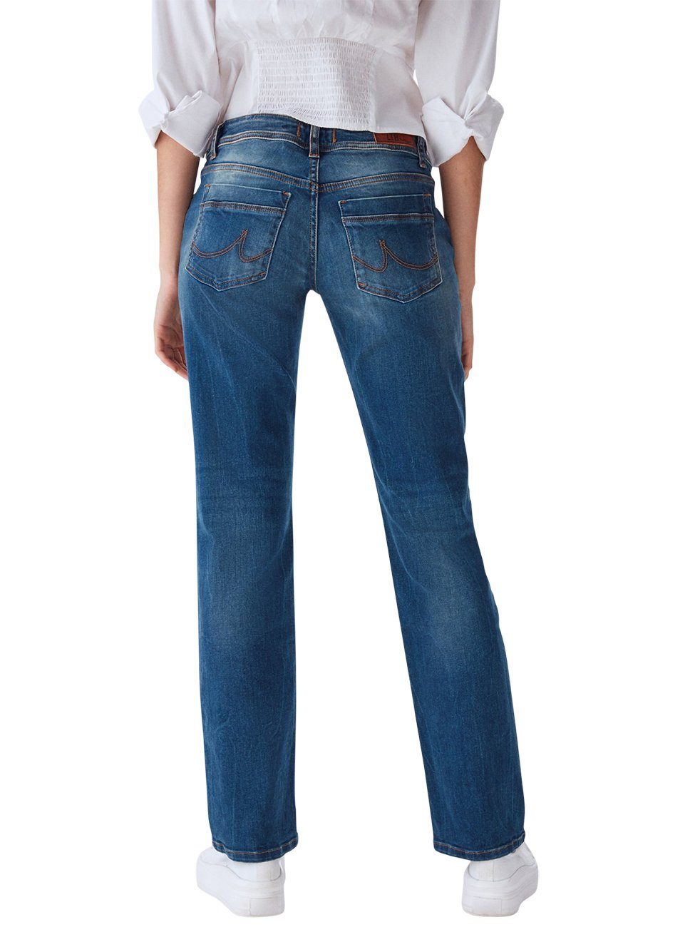 LTB Straight-Jeans Damen Jeanshose Valentine Regular Fit Denim Hose mit Stretch