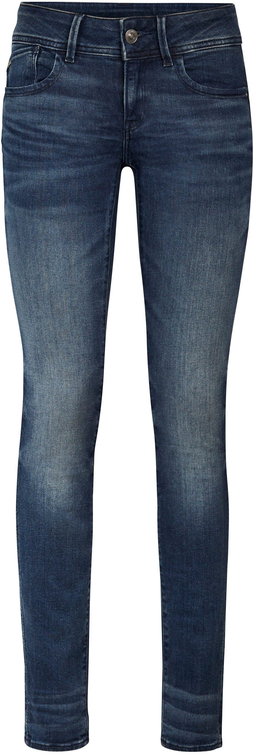 G-STAR Skinny-fit-Jeans GS-Lynn Mid Waist moderne Version des klassischen 5-Pocket-Designs