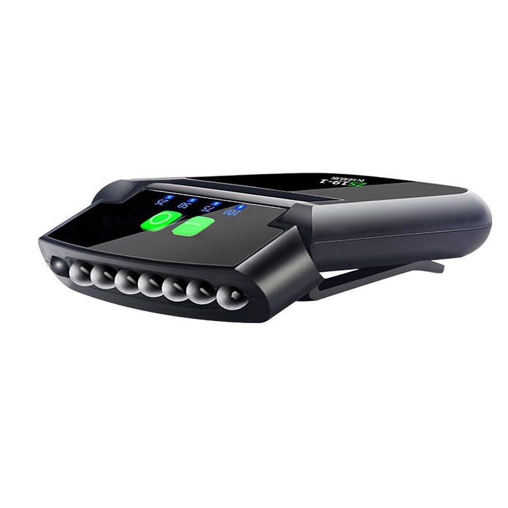 Fyrove LED Stirnlampe LED Stirnlampe mit Clip für Cap, Leicht, wasserdicht, mit Gestensensor, Kopflampe Einstellbarer Cap Light für Camping, Fischen