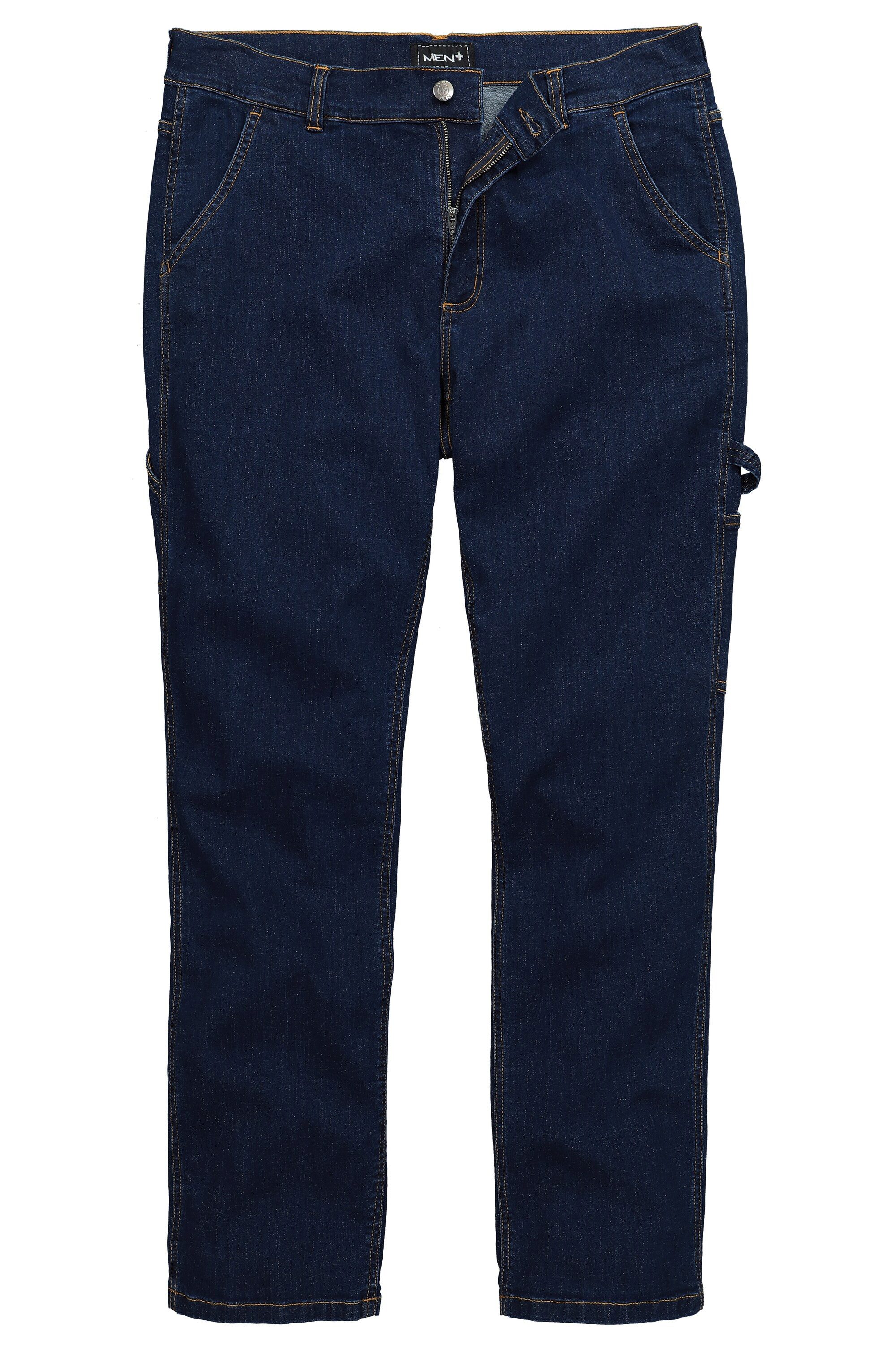 Men Plus 5-Pocket-Jeans Men+ Workwear-Jeans Denim günstig online kaufen