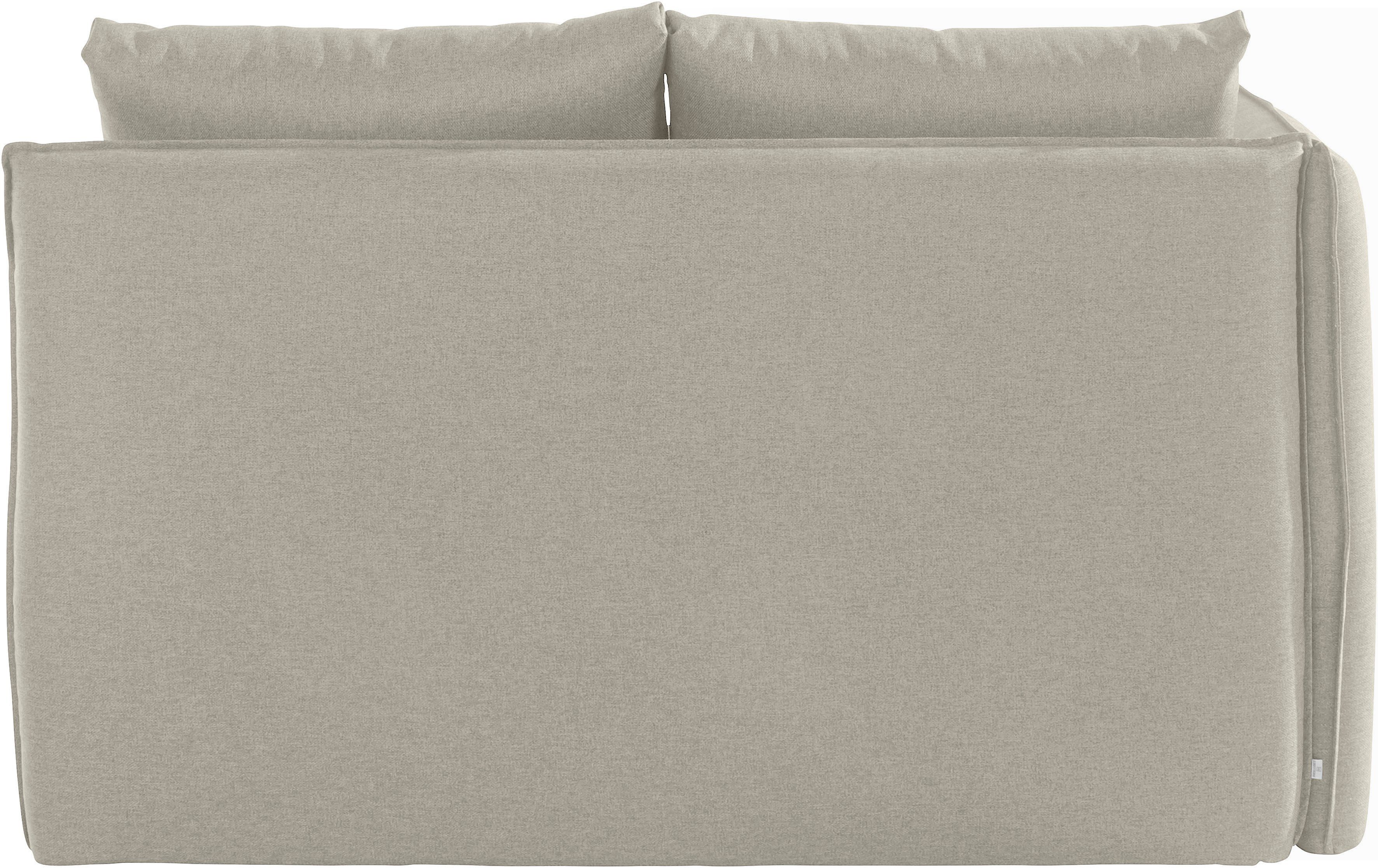 OTTO home Ottomane Nöre, kurzes Lounge-Modul - zum Zusammenstellen, Breite 138 cm, Tiefe 128 cm