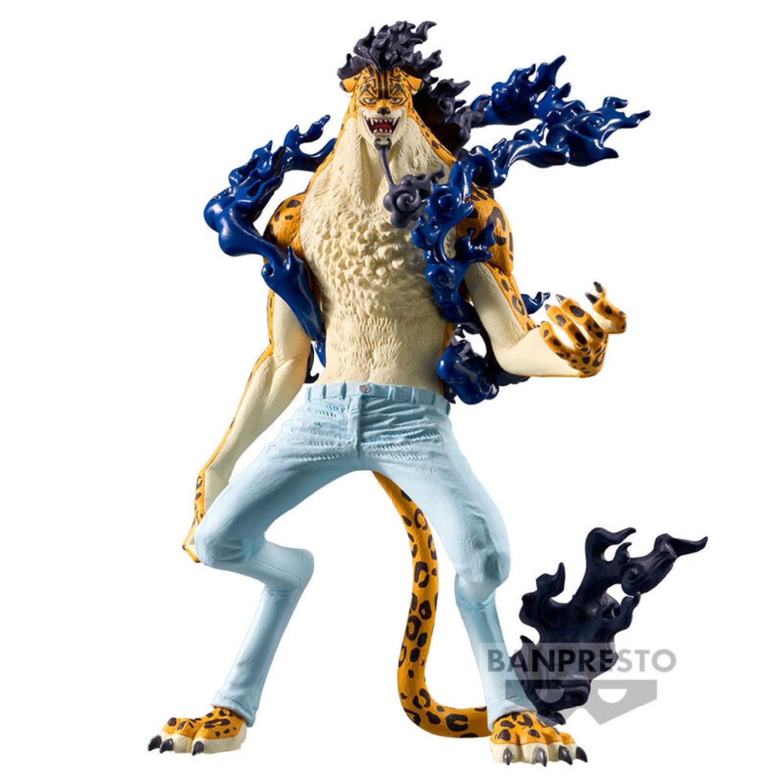 Banpresto Sammelfigur One Piece Rob Lucci King of Artist Figur 19cm