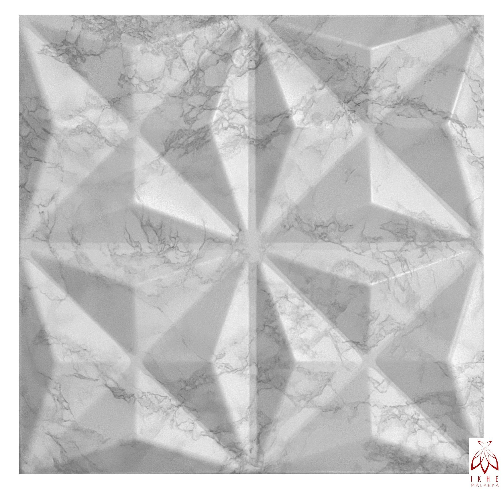 IKHEMalarka 3D Wandpaneel aus Polystyrol Styropor günstig online kaufen