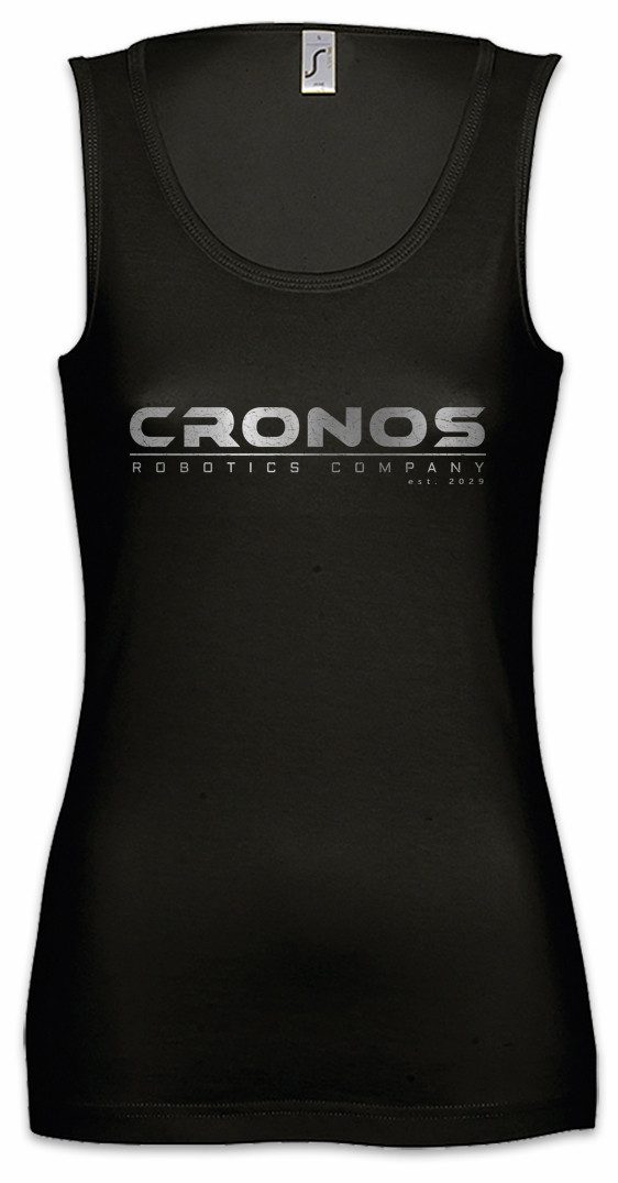 Tanktop Cronos Ärmelloses Damen T-Shirt Better Logo Symbol Sign Than Us
