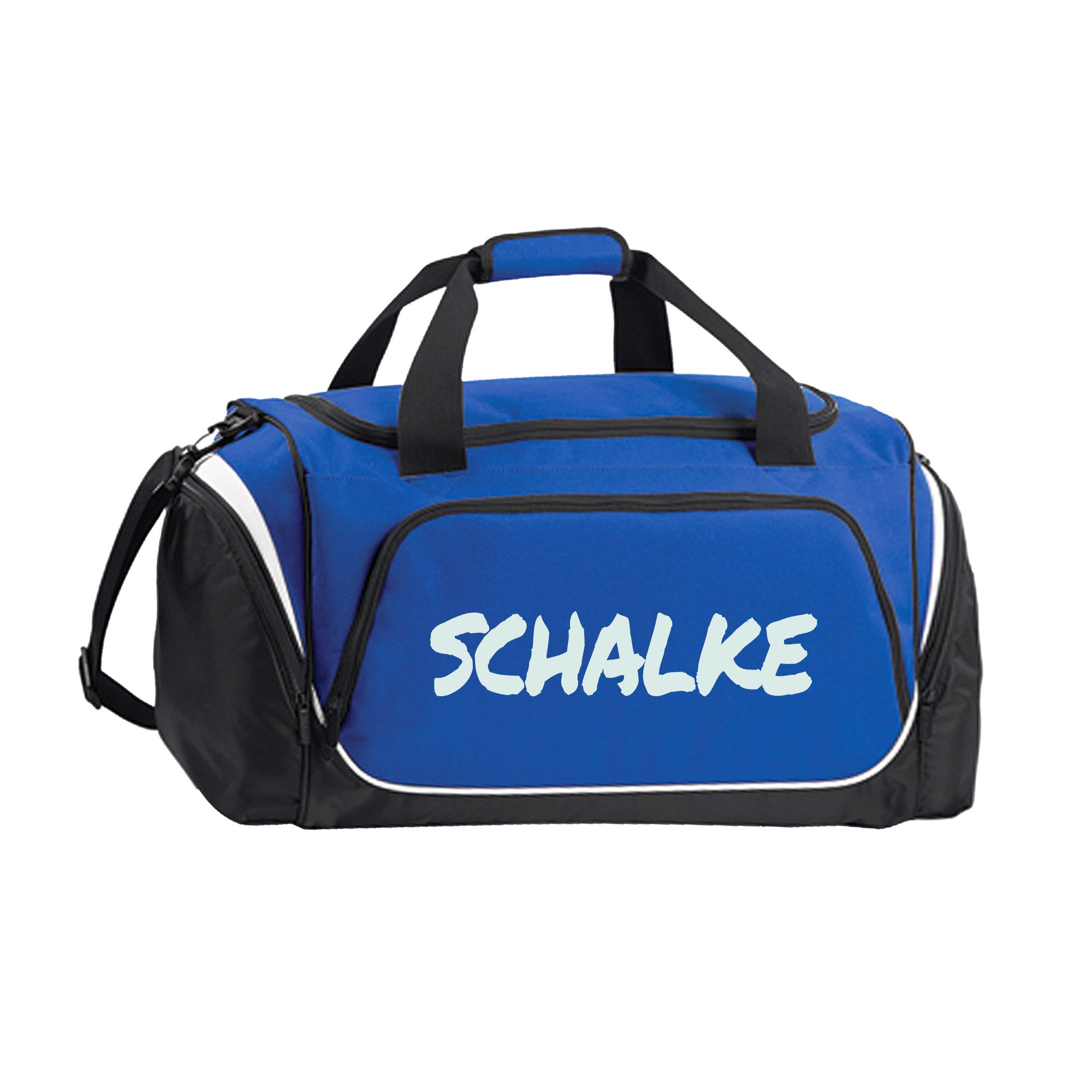 blau/schwarz