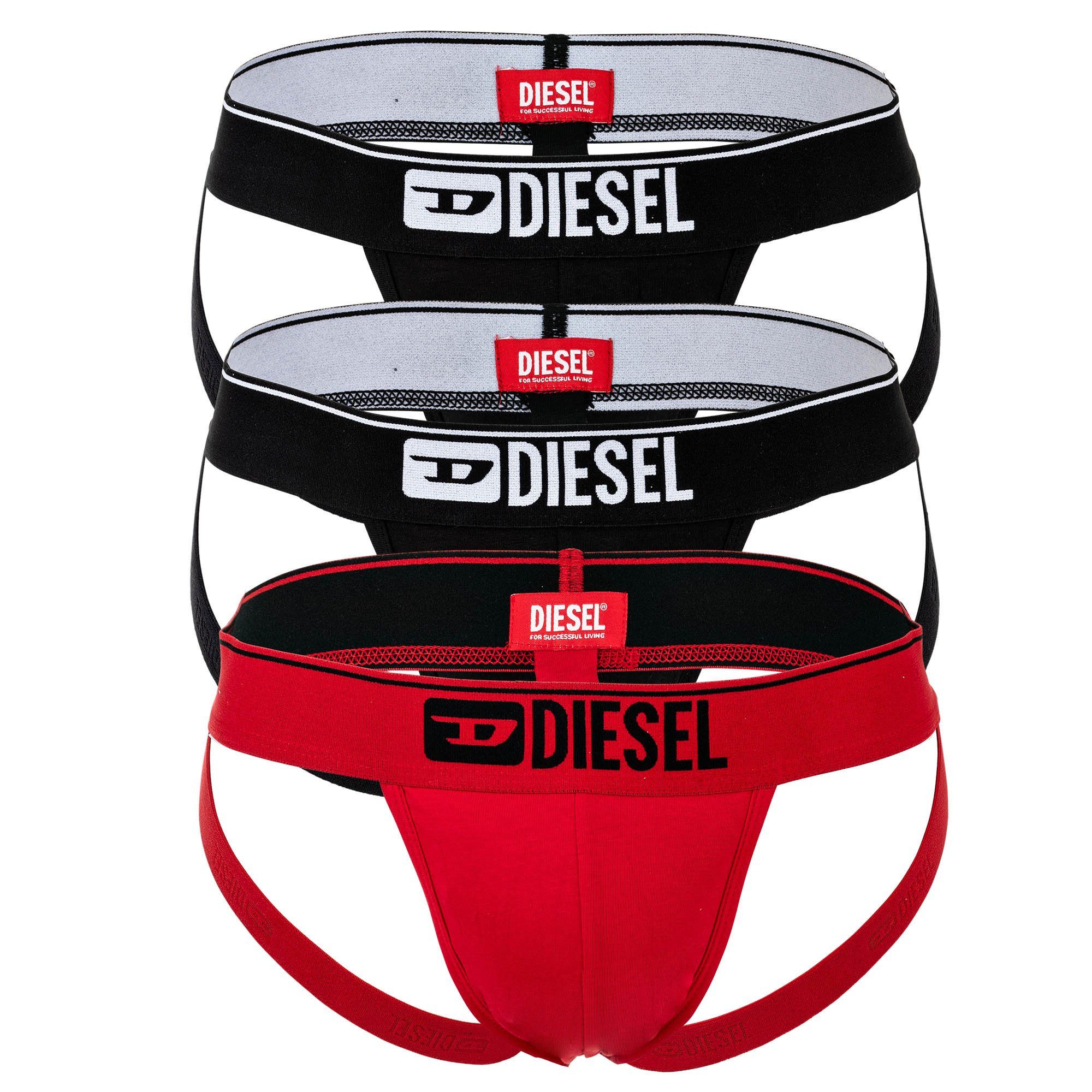 Diesel Tanga Herren Jockstrap 3er Pack günstig online kaufen