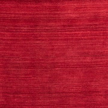 Wollteppich Gabbeh - Loribaft Softy - 240 x 170 cm - dunkelrot, morgenland, rechteckig, Höhe: 12 mm, Wohnzimmer, Einzelstück